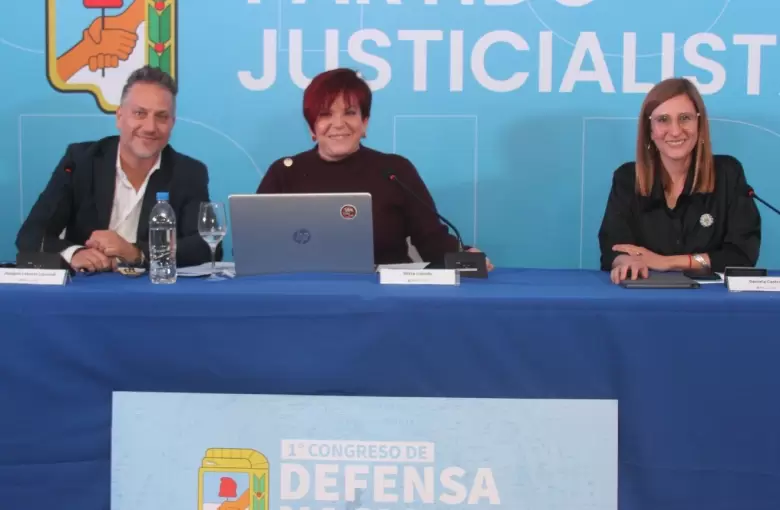 Mirta Iriondo, Joaquín Labarta y Daniela Castro