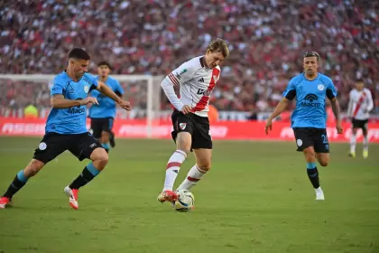 El último antecedente entre River y Belgrano fue el 5 de abril de este año en el Monumental