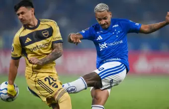 El último antecedente entre Boca y Cruzeiro fue el 28 de abril de este año en Belo Horizonte