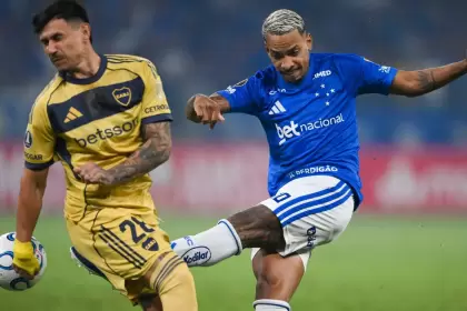 El último antecedente entre Boca y Cruzeiro fue el 28 de abril de este año en Belo Horizonte