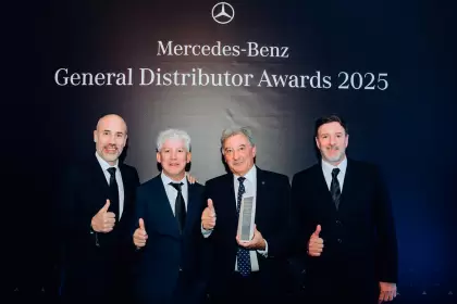 Importante reconocimiento para el representante de Mercedes-Benz Autos en Argentina.