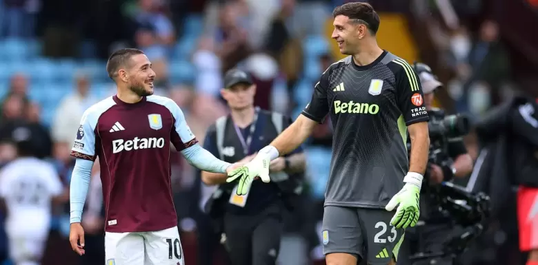 El Aston Villa de Emiliano Buendía y Emiliano Martínez