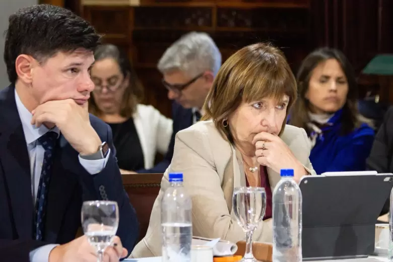 Bullrich, jefa del bloque libertario en el Senado - X Patricia Bullrich