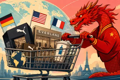 China Inc. sale de compras