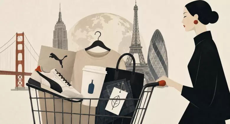 China Inc. sale de compras