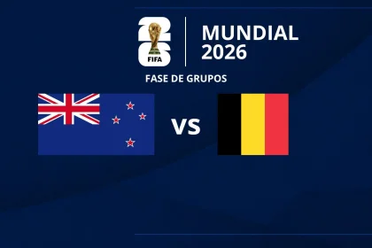 Partido del Grupo G: Nueva Zelanda vs. Bélgica - Mundial 2026