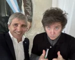 Luis Caputo y Javier Milei