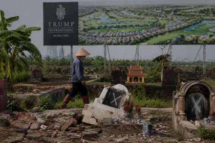 Trump construirá un campo de golf sobre un cementerio y ya están sacando los muertos