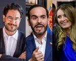 Iván Cepeda, Paloma Valencia y Abelardo de la Espriella