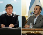 Axel Kicillof y Juan Pablo Valdés