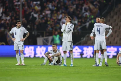 La desazón de los jugadores de Italia tras quedar afuera del Mundial 2026