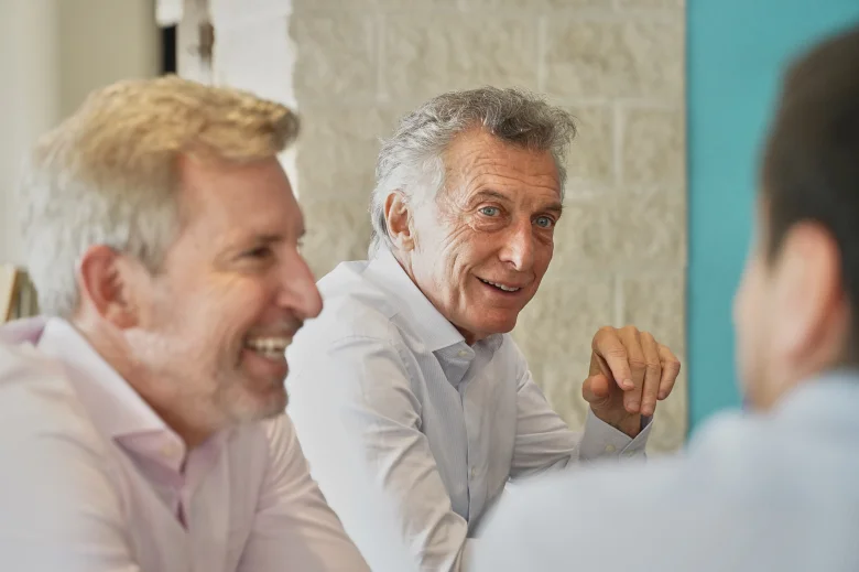 Macri se reunió con Frigerio y Pullaro en Santa Fe, donde encabezó el acto Próximo Paso Centro - PRO