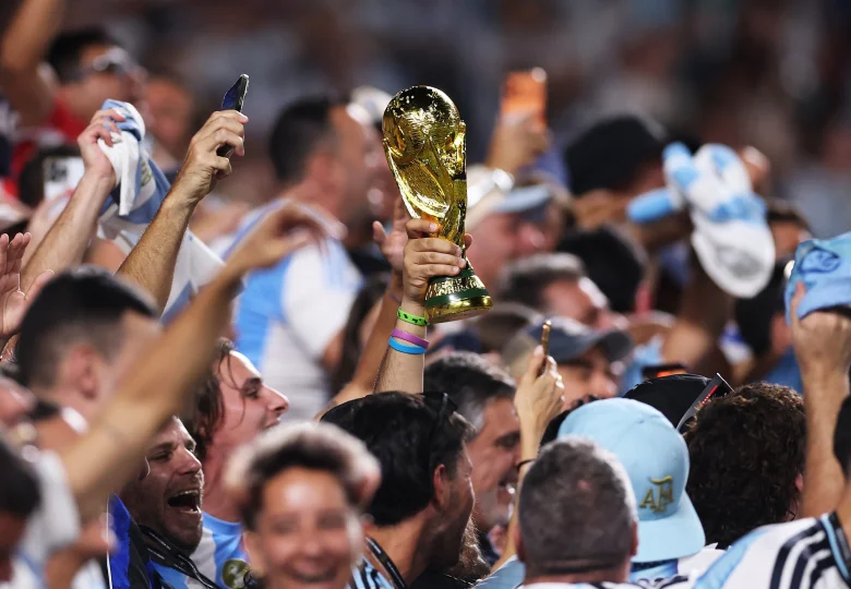 Hinchas de la Selección Argentina