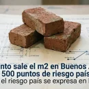 ¿Cuánto sale el M2 en Buenos Aires? 500 puntos de riesgo país
