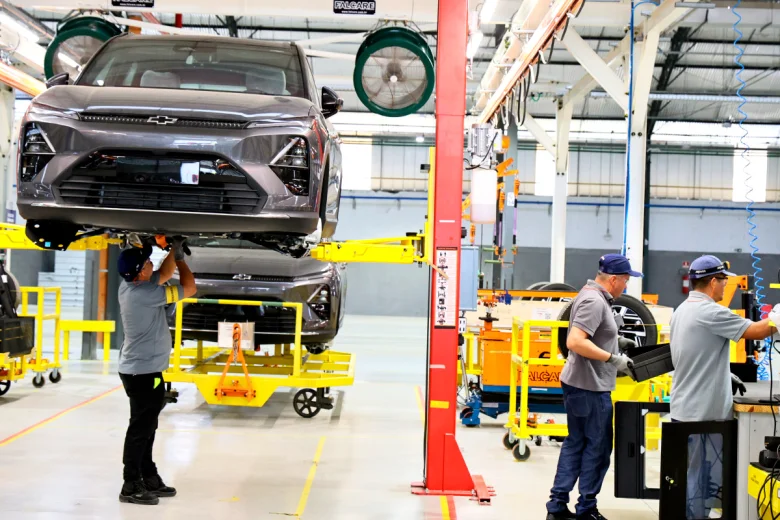 La Captiva EV es el segundo modelo que GM ensambla en Ceará, Brasil. - s