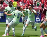 El festejo de los suizos tras su primer gol en el Mundial 2026