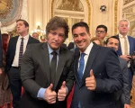 Javier Milei y Adrián Ravier