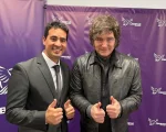 Adrián Ravier y Javier Milei