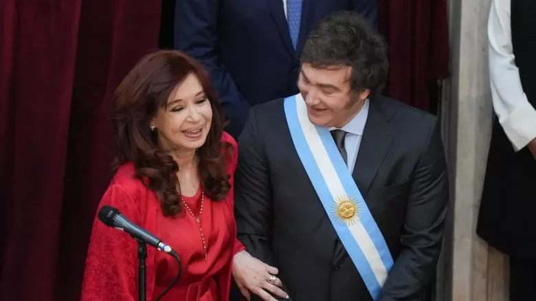 Cristina y Milei