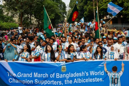 Bangladesh vive a Messi y a Argentina como si fueran propios.