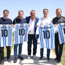 Los intendentes del Grupo AFA "apuestan" por la Scaloneta y el juego 
