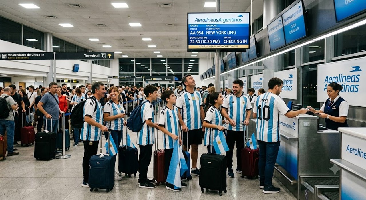 Calculan US$58 millones por los argentinos que viajaron sobre la hora a la final 