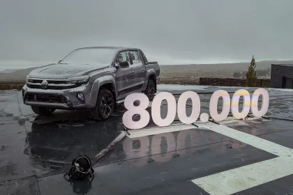 En Mendoza, VW Argentina celebra la unidad 800.000 de Amarok.
