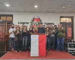 En un acto en el comité, Miguel Lunghi (hijo) asumió su segundo mandato al frente de la UCR local