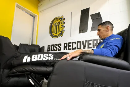 Ángel Di María con las Cryo Boots en el Boss Infinity.