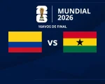 Partido de 16avos de final: Colombia vs. Ghana - Mundial 2026
