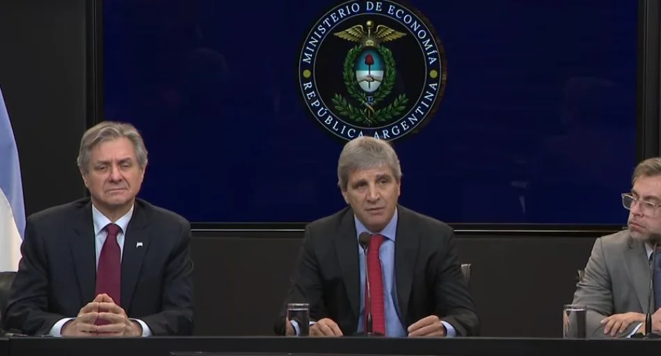 Gráfica del plan de pago de la deuda pública argentina 2023‑2027