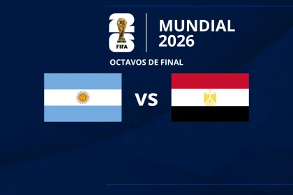 Partido de octavos de final: Argentina vs. Egipto - Mundial 2026