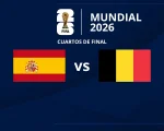 Partido de cuartos de final: España vs. Bélgica - Mundial 2026