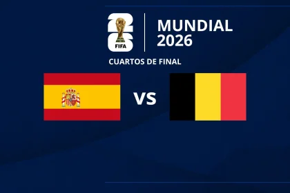 Partido de cuartos de final: España vs. Bélgica - Mundial 2026