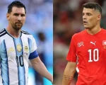 Lionel Messi es el jugador más destacado de Argentina; en Suiza, lo es Granit Xhaka.