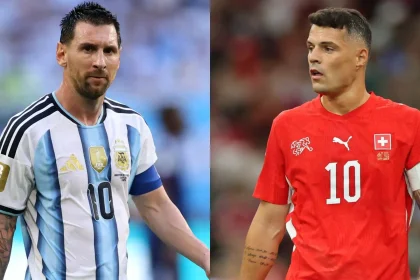 Lionel Messi es el jugador más destacado de Argentina; en Suiza, lo es Granit Xhaka.