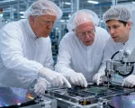 Trump, Sanders y Altman haciendo chips.