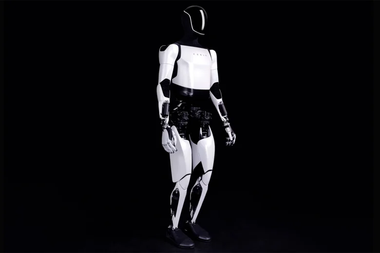 El robot humanoide Tesla Optimus que se hará masivamente en California. - s