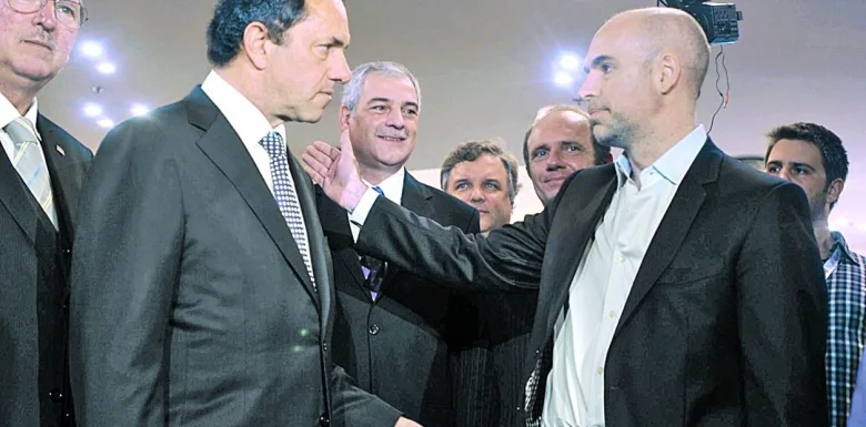 Scioli Larreta