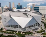 El Mercedes-Benz Stadium, escenario de la semifinal del Mundial 2026 entre Argentina e Inglaterra. (@MBStadium)
