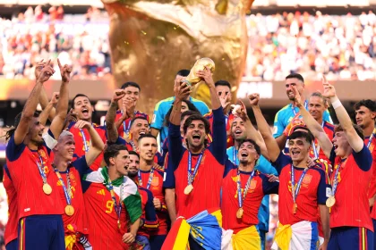 España es el nuevo campeón del mundo. (@SEFutbol)