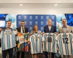 La AFA presentó su estrategia de expansión en Atlanta con Leandro Petersen, Martín Palermo y Sergio Goycochea.