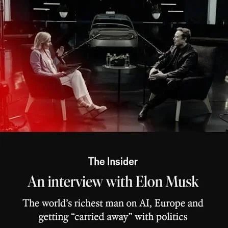 La entrevista de Elon Musk con The Economist. - EE